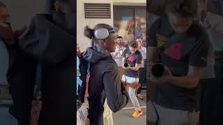 Julien Alfred receives heroes welcome after Olympic 100m gold medal