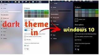 How to Enable Windows 10’s Hidden Dark Theme