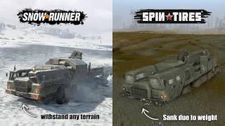 Why Spintires deserves a second chance | Spintires vs Snowrunner