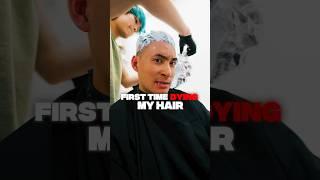 Pencil Barber Dyes His Hair For The First Time!