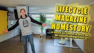 lifeCYCLE Magazine Homestory - zu Besuch bei Stephan im Office und auf seinen Gravelbike Trails