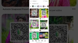 Snapseed qr code photo editing // Snapseed qr code photo editing kaise kare #qrcode