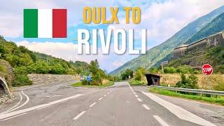 Driving in Italy  from Oulx to Rivoli in September 2024