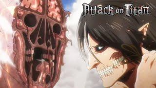 Attack on Titan Episode 46_2: The War for Paradis Begins! | Eren's Declaration of War