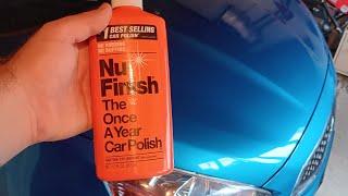 Average Joe's Review: NU FINISH "once a year" car polish