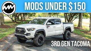 Top CHEAP Mods For 2016+ Toyota Tacoma!