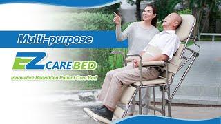 A Multifunctional 6-in-1 bed for bedridden patient - EZ CARE BED shower chairs for disabled