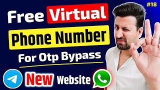 How to Get Free Virtual phone number for otp bypass  | Free phone number for verification