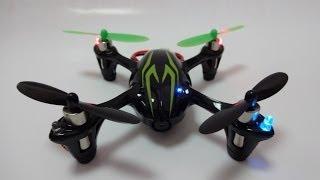 Micro Quadricóptero com câmera Hubsan X4 H107C - Abrindo a Caixa / Unboxing (Portuguese)