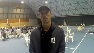 Finn Tearney tennis interview on the professional tour, mental toughness & his future plus inquiry