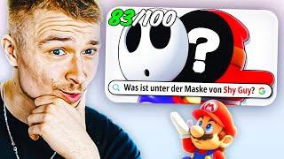 100 Mario FRAGEN, die sich jeder stellt! | Dävid Reaktion