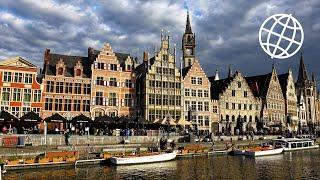 Historic Ghent, Belgium  [Amazing Places 4K]