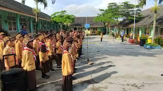 MENYANYIKAN LAGU GARUDA PANCASILA  SD NEGERI SUMOWONO