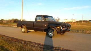 1968 Chevy C-10 doing burnout 427 Big Block For sale