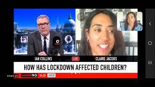 Interview with Ian Collins on TalkRadioTV: How has lockdown affected children?