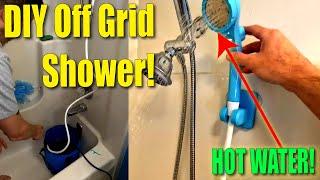 DIY Hot Water Shower for when the power goes out!