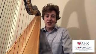 Daniel Benedict - Winner in the 2021 American Harp Society National Competition