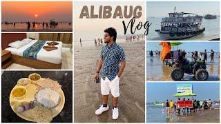 Alibaug Budget Trip 2023 || Best Hotel & Food || Nagaon Beach Water Sports  || Detail Video 