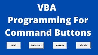 VBA Coding For Command Buttons