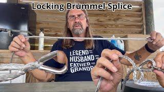 Dyneema Eye Splice   Brummel Lock, Sailing Kaya EP55