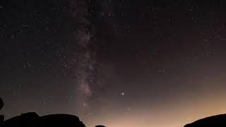 MILKY WAY TIMELAPSE Captured in Joshua Tree, CA