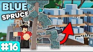 Finding BLUE SPRUCE - Lumber Tycoon 2 Let's Play #16