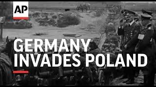 Germany invades Poland - 1939 | Movietone Moment | 1 September 2023