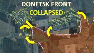 Donetsk Front Collapsed l Russian Advance In Krasnohorivka l Russia Storms Ocheretyne