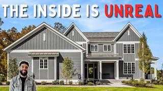 MUST SEE Million Dollar Luxury House Tour Near Grand Rapids Michigan | New Construction Homes