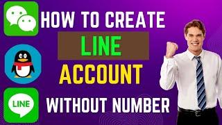 Create LINE Account Without Number || Receive SMS For Line in 2023