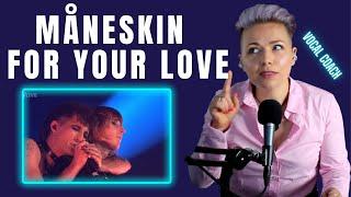 Maneskin - For Your Love - New Zealand Vocal Coach Reaction and Analysis