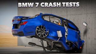 BMW 7  - Realistic Crash Tests
