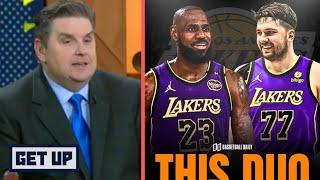 GET UP | "LeBron and Luka are lethal duo" - Brian claims Lakers are absolute dominating in league