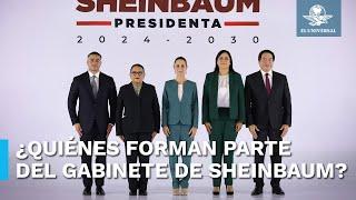 Claudia Sheinbaum da a conocer la tercera parte de su gabinete