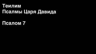 Теилим, Псалмы Царя Давида 1