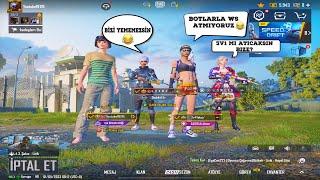 CHATTEN 1VS3 TEKLİF ETTİM !! DALGA GEÇTİLER  PUBG MOBİLE