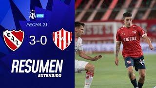 Independiente 3 vs.0 Union Santa Fe - | #TorneoBetano | Resumen Extendido | Fecha 21