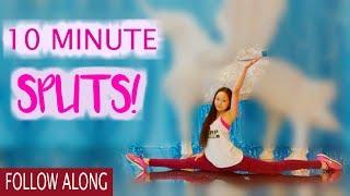 How to do a SPLIT WITHOUT PAIN! *FOLLOW ALONG*