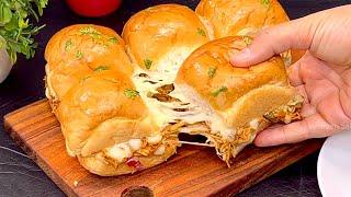 Chicken Cheese Sliders Recipe Without Oven | Chicken Sliders |