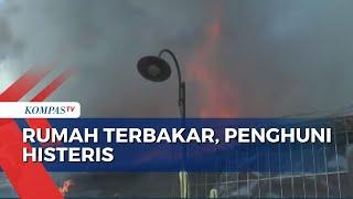 Kebakaran Hanguskan Rumah Warga di Semarang, Diduga Dipicu Percikan Api dari Sepeda Motor