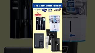 Top 5 Best Water Purifier in India 2024.