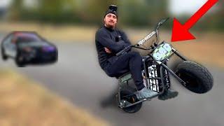 I BOUGHT THE CHEAPEST ELECTRIC MINI BIKE! *NO HAND WHEELIE MACHINE*