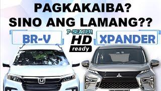 Pagkakaiba ng 2024 Honda BR-V 1.5 S, V,  VX  |  | 2024 Mitsubishi Xpander 1.5 GLS, GLX