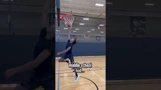 This 5'7 13 Year Old Can DUNK?!