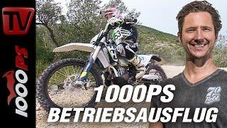 1000PS Betriebsausflug - KRKA Enduro Raid - Action und Genießen.