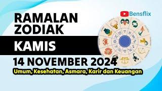 RAMALAN ZODIAK HARI INI, KAMIS 14 NOVEMBER 2024