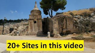 From Mount Zion to Gethsemane - A Tour Following the Last Journey of Jesus in Jerusalem.