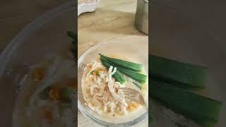 ok na to! #homecookmom #okra #noodles