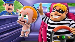 Police Officer Saves Baby - Police Song - Funny Songs and More Nursery Rhymes & Kids Songs