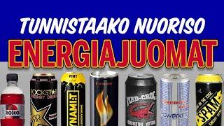 Tunnistaako nuoriso energiajuomat, osa 2